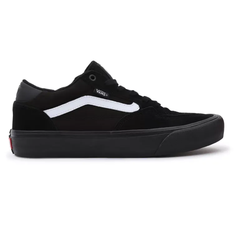 Vans Rowan Skate Shoes Black/Black/White