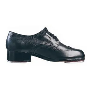 Wing-Tip -- Leather  Tap Shoe Oxford -- Black