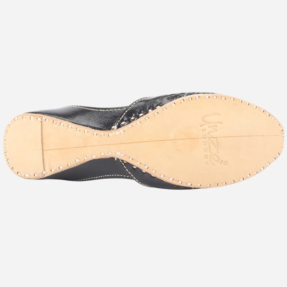 Women "MIA" Plain Flat Khussa