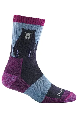 Women's Bear Town Micro Crew Lightweight Hiking Sock