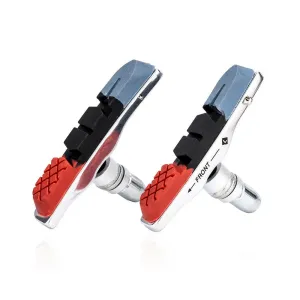 ZTTO 1 Pair Road Bike Brake Pads Shoes V-Brake Pads MTB Mountain Bicycle Brake Shoes Block Durable Rubber Brake Anti-resistance